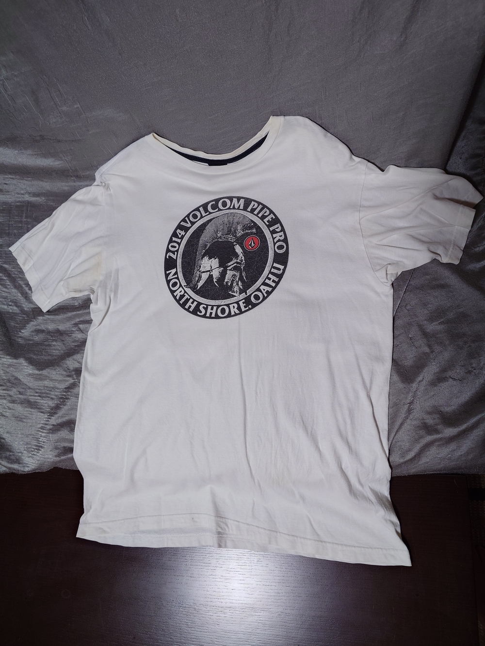 Limited Edition Volcom Men’s White 2014 Graphic Tee - Volcom Pipe Pro